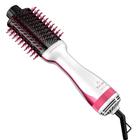 Escova Secadora Glamour Pink Brush Gama Branca/Rosa