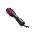 Escova Secadora Taiff preto/pink Easy oval 220V