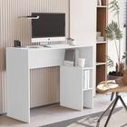 Escrivaninha Bancada Mesa de Computador Gamer Estudo Home Office Quarto Escritório Esfinge Branco