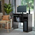 Escrivaninha Bancada para Notebook Quarto Mesa de Computador Home Office Estudo Estação de Trabalho com 1 Gaveta Viena Preto