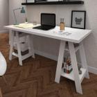 Escrivaninha Cavalete 4 Prateleiras 135cm Hawaii Yescasa