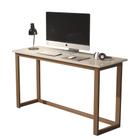 escrivaninha de estudo 1,20 metro para quarto pes de madeira estilo moderno