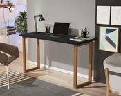 Escrivaninha Estudo Home Office Para Escritório Mesa Trabalho 76 cm Preto