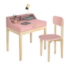 Escrivaninha Infantil Para Quarto Com Cadeira Infantil Rosa