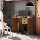 Escrivaninha Mesa Computador Gamer 2 Gavetas e Suporte para CPU Multiuso Quarto Estudo Escritório