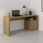 Escrivaninha Mesa Escritório 135,8cm com 2 gavetas ME4130