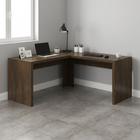 Escrivaninha Mesa Escritório Angular em L 157,3x157,3cm ME4116