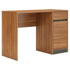 Escrivaninha para Computador Morada 1 Porta 1 Gaveta Amendola Grafito Demóbile