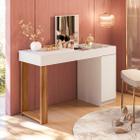 Escrivaninha Penteadeira 121cm com Espelho 1 Porta Love