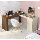 Escrivaninha Penteadeira de Canto com Espelho Star Belaflex