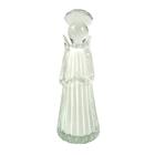 Escultura Anjo Decorativo Murano Branco 27X10X11Cm - Inigual