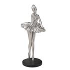 Escultura Bailarina com Base Preta 27cm Espressione