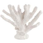 Escultura coral marinho branco em poliresina - Mart