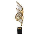 Escultura Decor Leveza Em Metal I