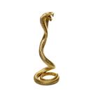 Escultura Decorativa Serpente em Poliresina 41x16x16 cm - D'Rossi