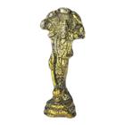 Escultura Deus Supremo Indiano Vishnu 4,5 cm em Metal