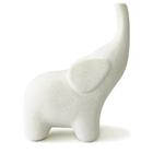 Escultura elefante em ceramica grande