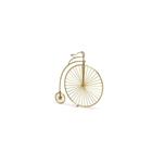 Escultura em Metal Bicicleta Dourada 29cm Mart dourado