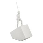 Escultura Homem Na Escalada 18122 24X14X6,5Cm Mart