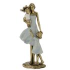 Escultura Mãe Com Casal De Filhos Decorativos - Espressione Italy