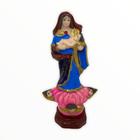 Escultura Nossa Senhora Da Abadia 13,5 Cm Em Resina