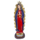 Escultura Nossa Senhora De Guadalupe 32 Cm Em Resina