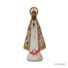 ESCULTURA NSA SRA APARECIDA ARCO FLORAL 22cm SANTA MARCA