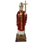 Escultura Papa João Paulo Ii 16 Cm Em Resina - P