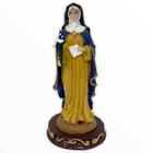 Escultura Santa Beatriz 15 Cm Em Resina