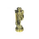 Escultura Trimurt Deuses Brahma, Vishno, Shiva 4,0 cm Metal