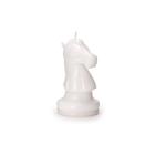 Peça de Xadrez Decorativa Cavalo Branco 20 x 10 cm - Entrecasa