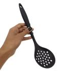 Escumadeira de silicone 28cm utensílio doméstico