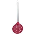 Escumadeira De Silicone Yazi Elite Vermelho c/Inox Utensilios Para Cozinha