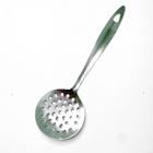 Escumadeira pequena aço inox multiuso pra cozinha 23cm