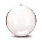 Esfera Bola Acrílica Transparente De 7cm Com 50 Unidades