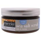 Esfoliante de sal Cuccio Naturale - leite e mel 8 onças