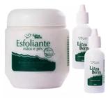 Esfoliante Mãos e Pés Lizza Derm + 2 Loção para os pés Lizza Derm