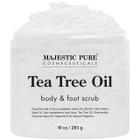 Esfoliante para pés e corpo MAJESTIC PURE Tea Tree Oil 300ml