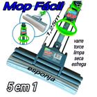 Esfregão Mop Limpeza Casa Azulejos Magico pratico celeste
