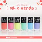 Esmalte Anita Coleção Ah O Verão Com 6 Cores