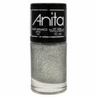 Esmalte Anita Glitter 10ml - Ouro Branco