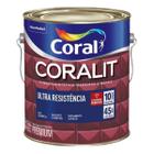 Esmalte coralit ultra resistencia brilhante tabaco 3,6 lts