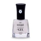 Esmalte Cremoso Diamond Gel Chá Branco Hipoalergênico Risqué - 9,5ml