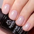 Esmalte de unhas Beetles Jelly Gel 15 ml nude rosa claro, 1 unidade