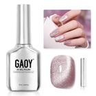 Esmalte de unhas GAOY Pink Glassy Cat Eye Gel 16mL com ímã 2146