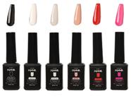 Esmalte Em Gel Humma Escolha Cor Nude Vermelho Renda Branco