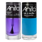 Esmalte Futevôlei Coleção Ah o verão + Top Brilho 10ml Anita