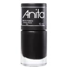 Esmalte Preto Fosco 10ml Coleção Anita 315