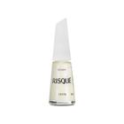 Esmalte Risqué Branco Cintilante Cristal 8ml