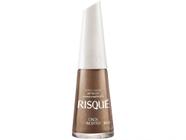 Esmalte Risqué Coloridos Metálicos Cinza Incerto - Metálico Hipoalergênico 8ml